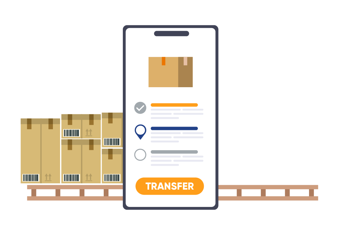8Stock WMS - stock movement